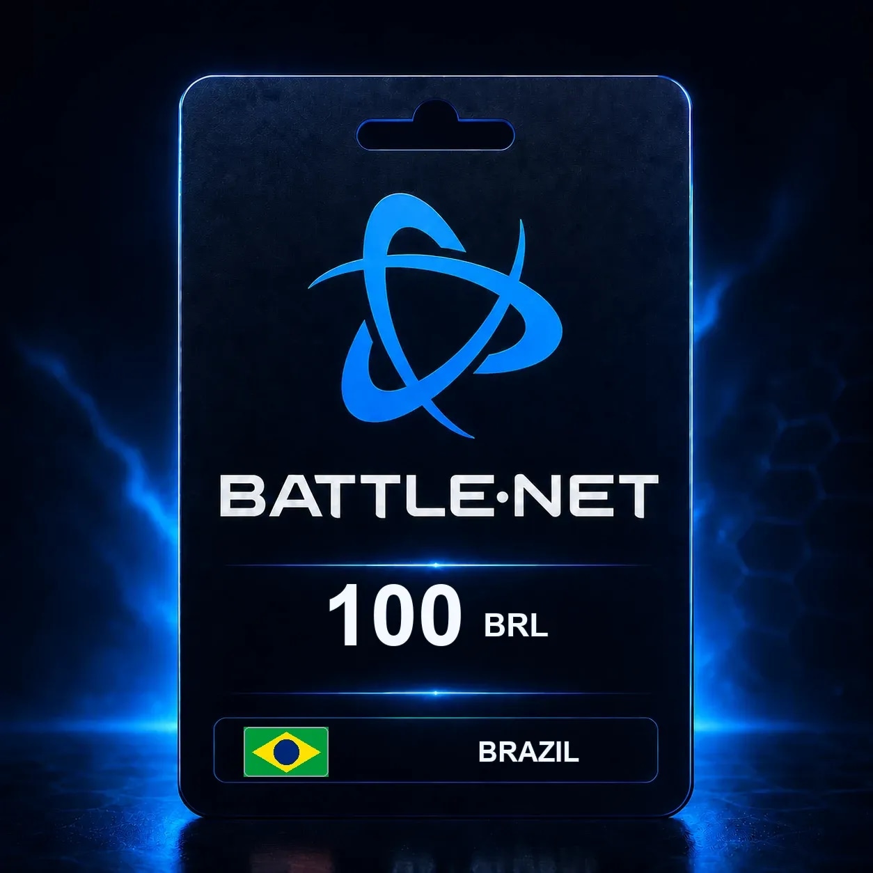 Battle.net 100 BRL — код пополнения (Бразилия)