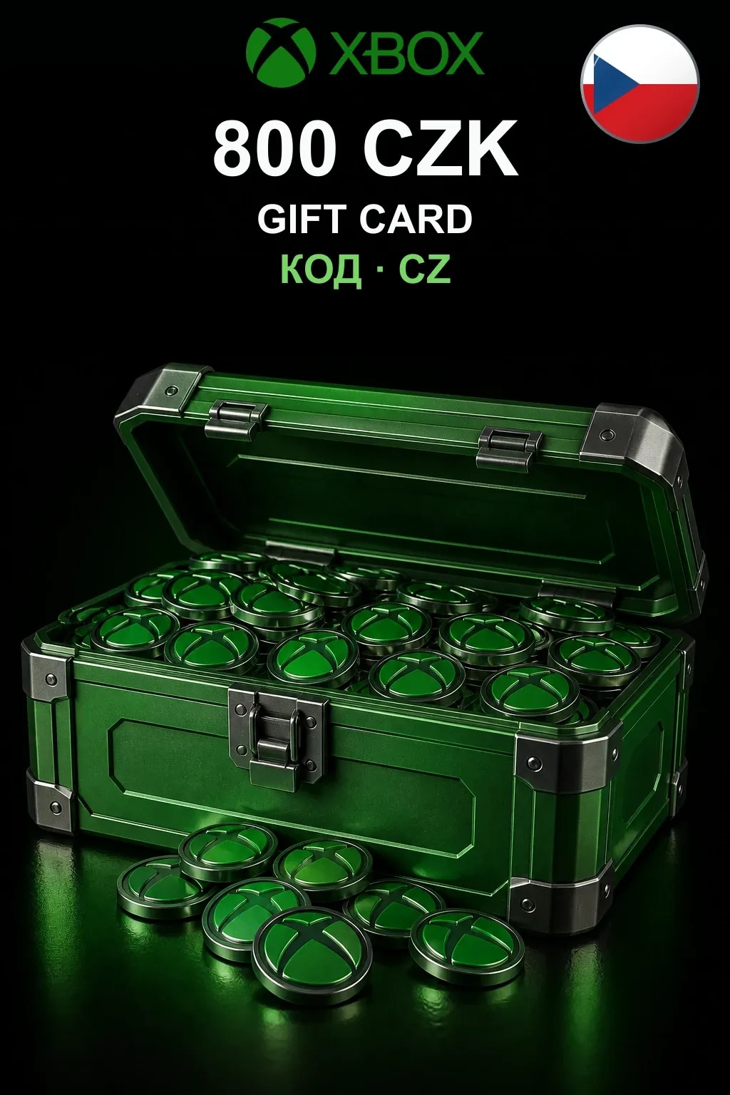 Xbox Gift Card 800 CZK — Чехия
