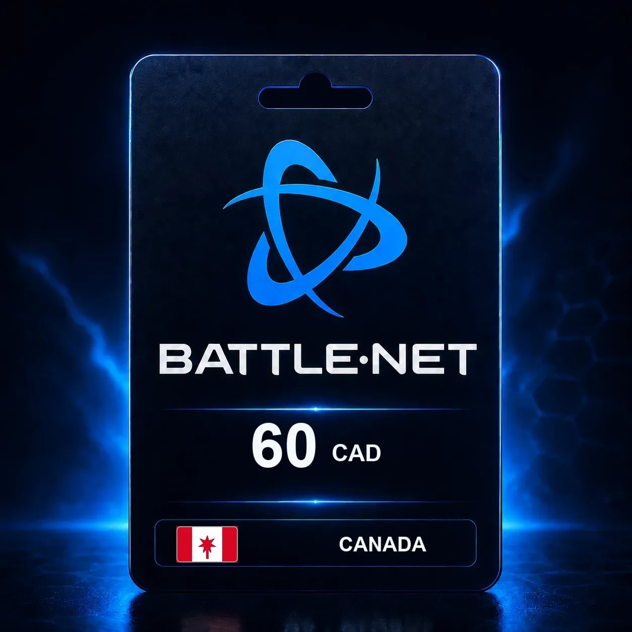 Battle.net 60 CAD — код пополнения (Канада)