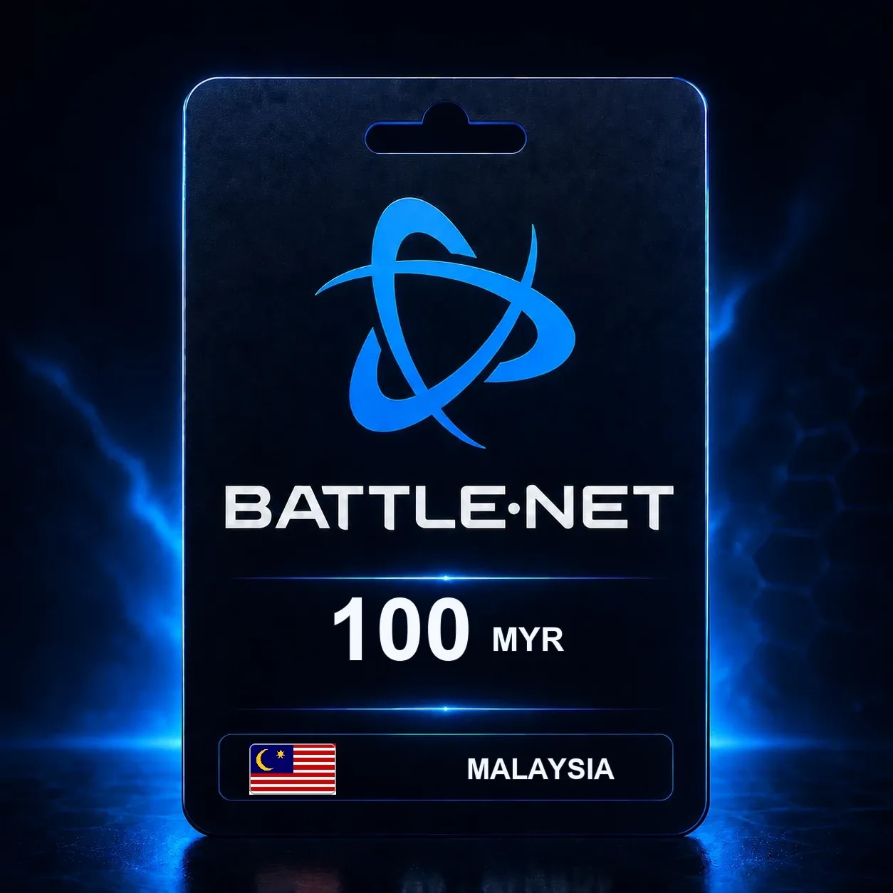 Battle.net 100 MYR — код пополнения (Малайзия)