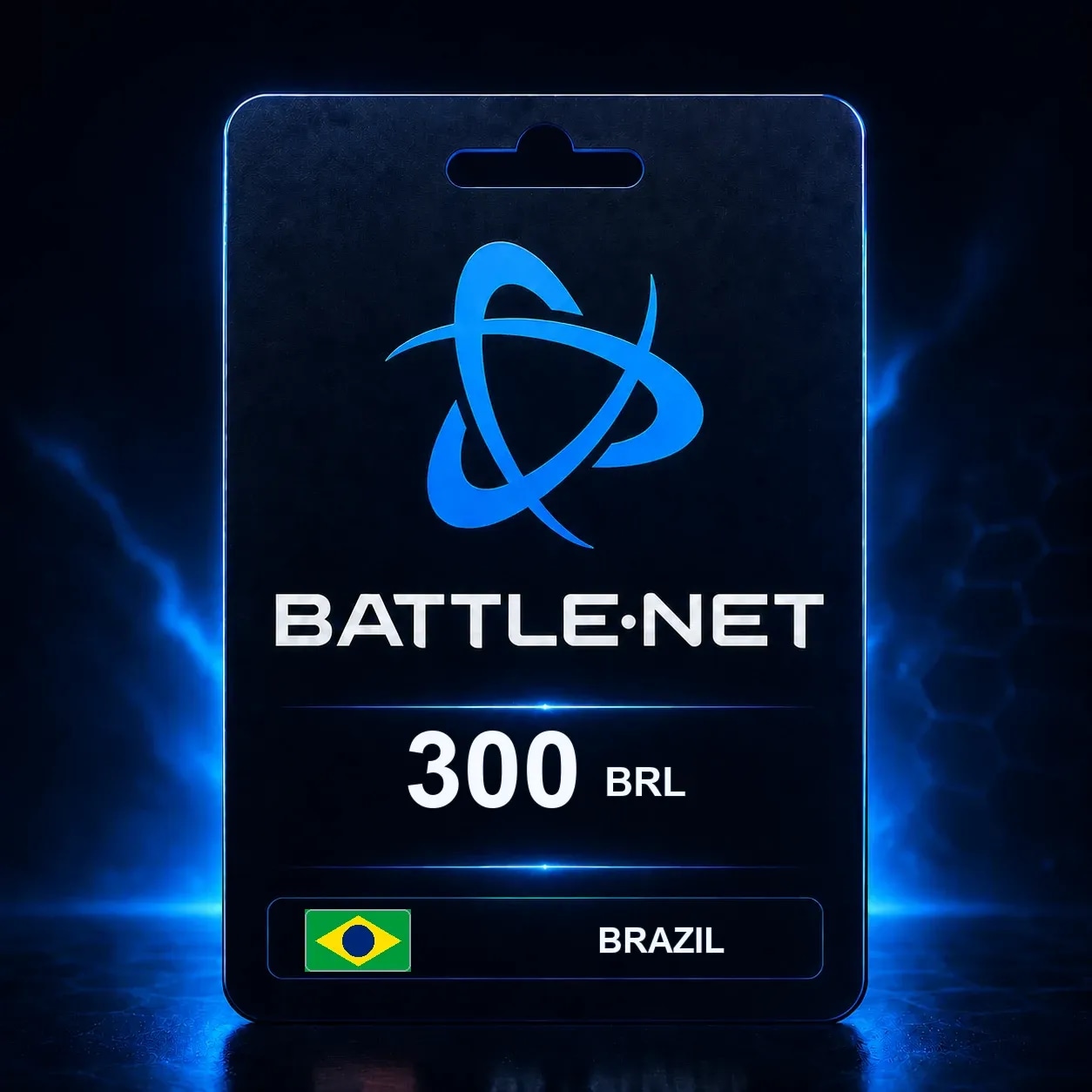 Battle.net 300 BRL — код пополнения (Бразилия)