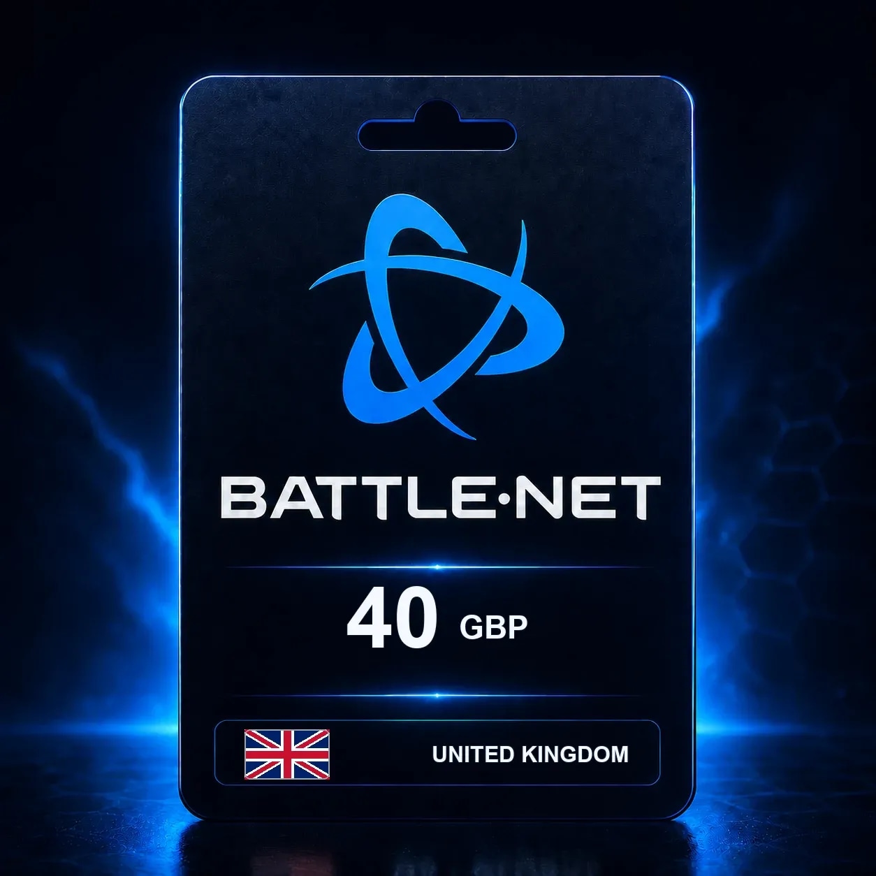 Battle.net 40 GBP — код пополнения (Великобритания)
